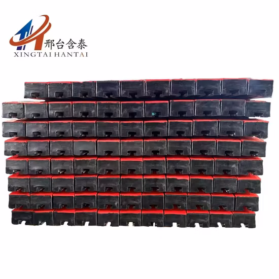 컨베이어 벨트 부품 UHMWPE 고무 폴리머 크러셔 블로우 임팩트 바